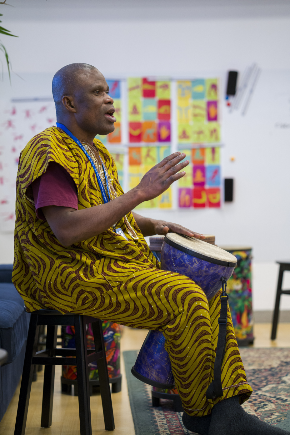 Kofi final performance ES cafe Feb 2017 and photos of visit 61