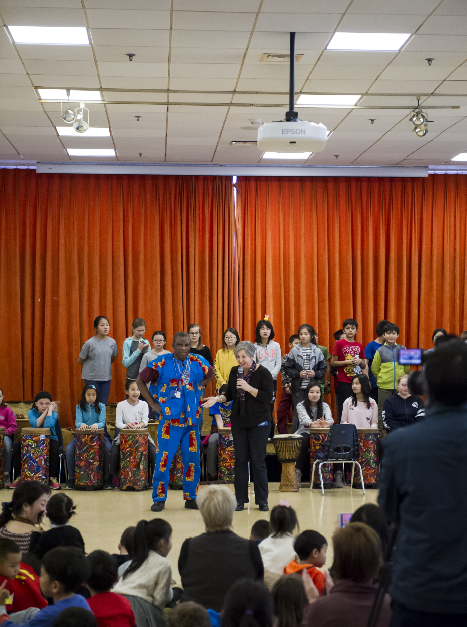 Kofi final performance ES cafe Feb 2017 and photos of visit 45