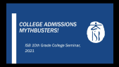thumbnail of medium College Admissions MythBuster