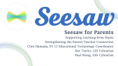thumbnail of medium Parent Education: Seesaw for Parents
